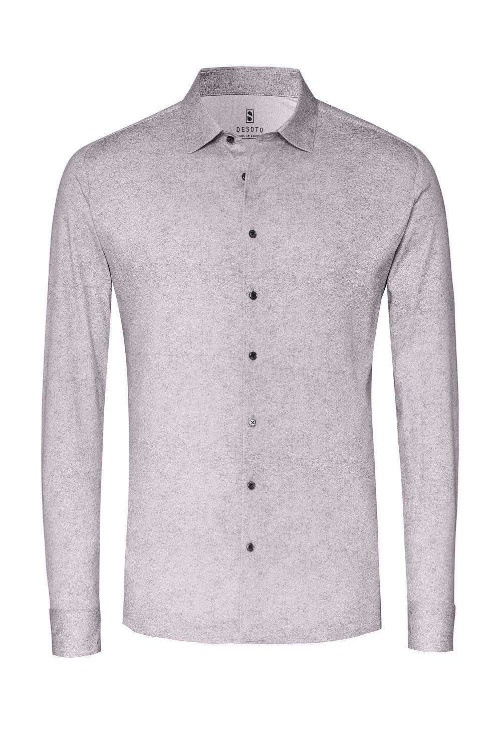 Desoto shirt - Light grey flannel