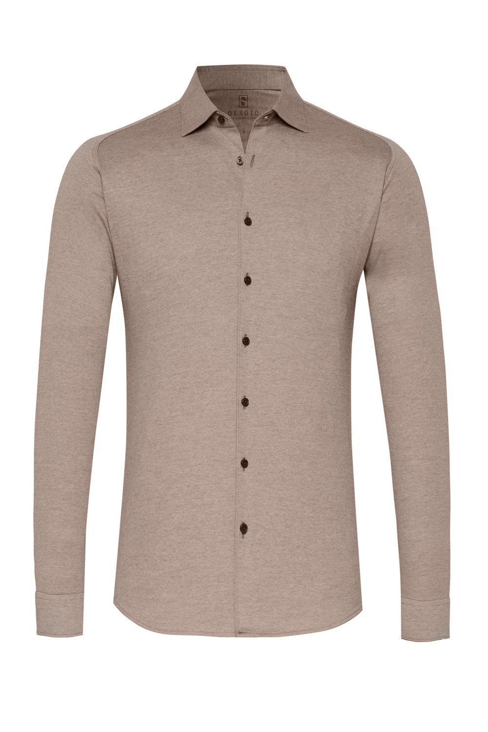 Desoto shirt - Light brown pique