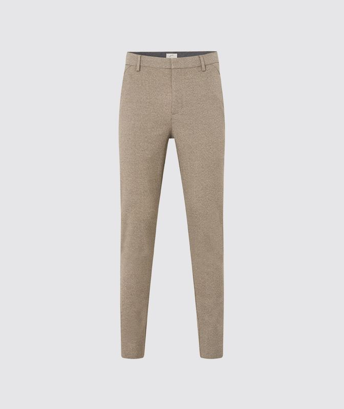 Plain chino - Hazel melange