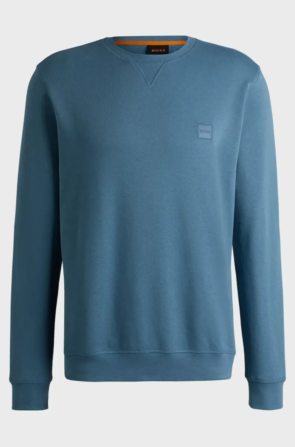 Hugo Boss sweater ronde hals - Blauw