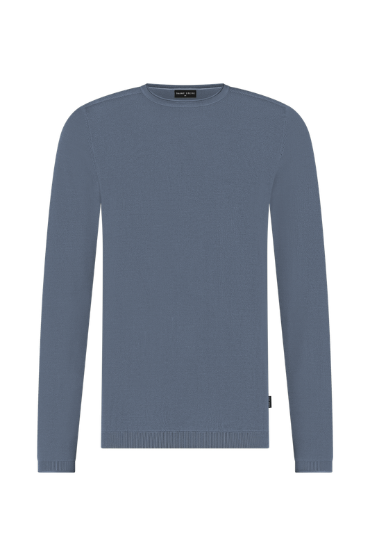 Saint Steve trui - Iron blue