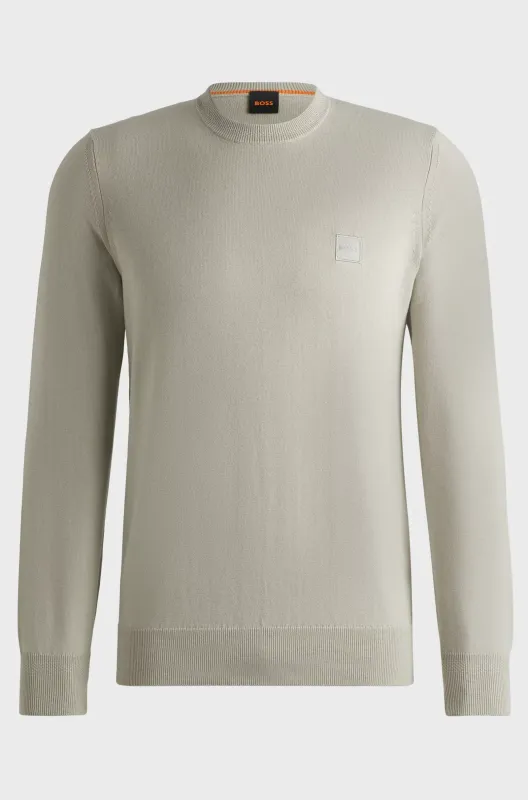 Hugo Boss gebreide trui - Lichtbeige
