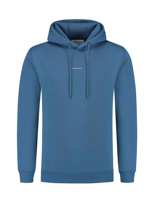 Pure Path hoody - Mid blue