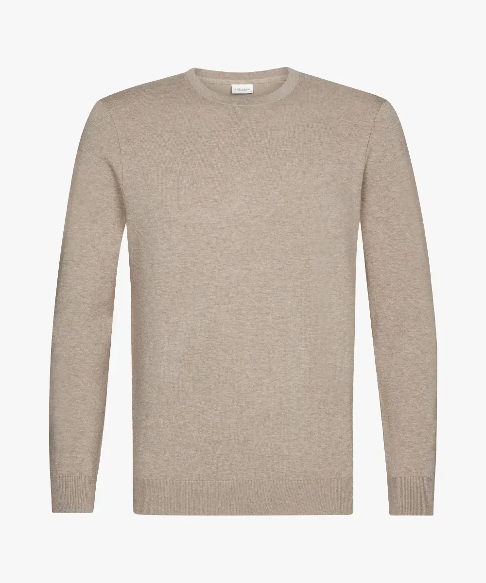 Profuomo knitwear trui - Beige