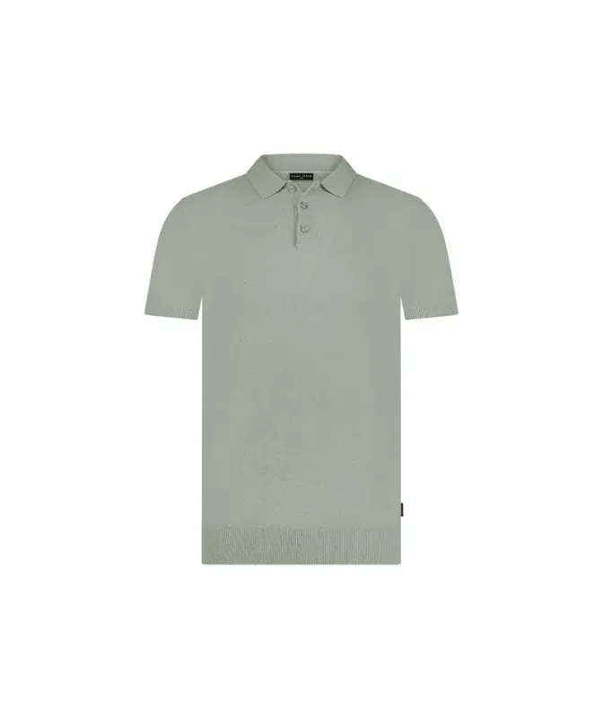Saint Steve polo - Cloudy green