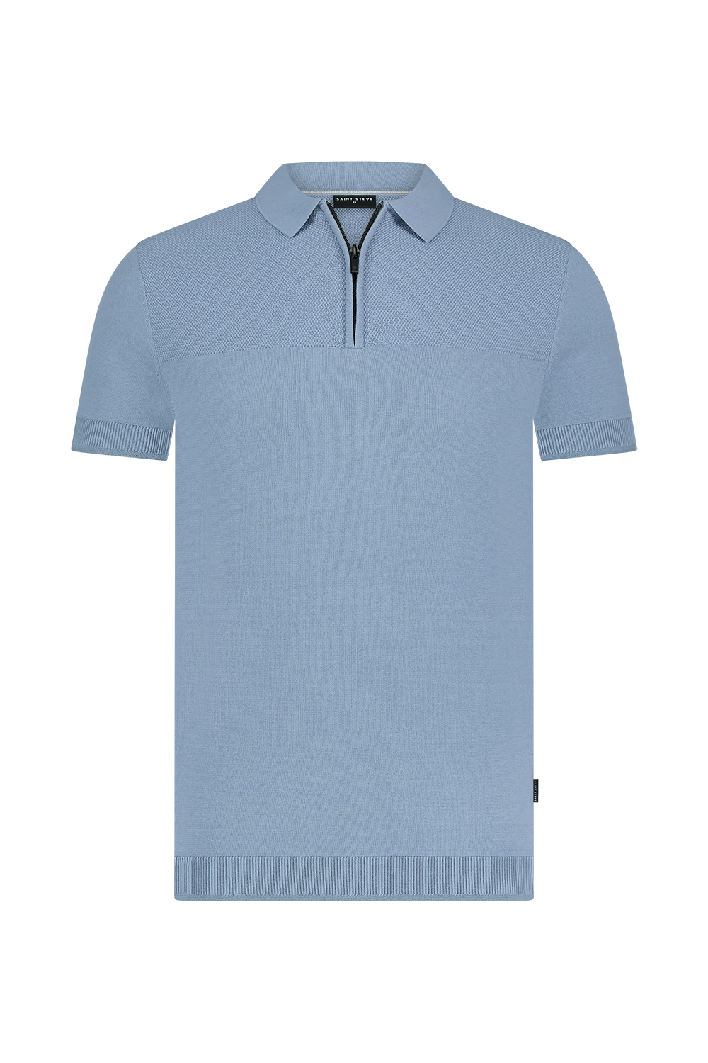 Saint Steve polo - Jeans blue