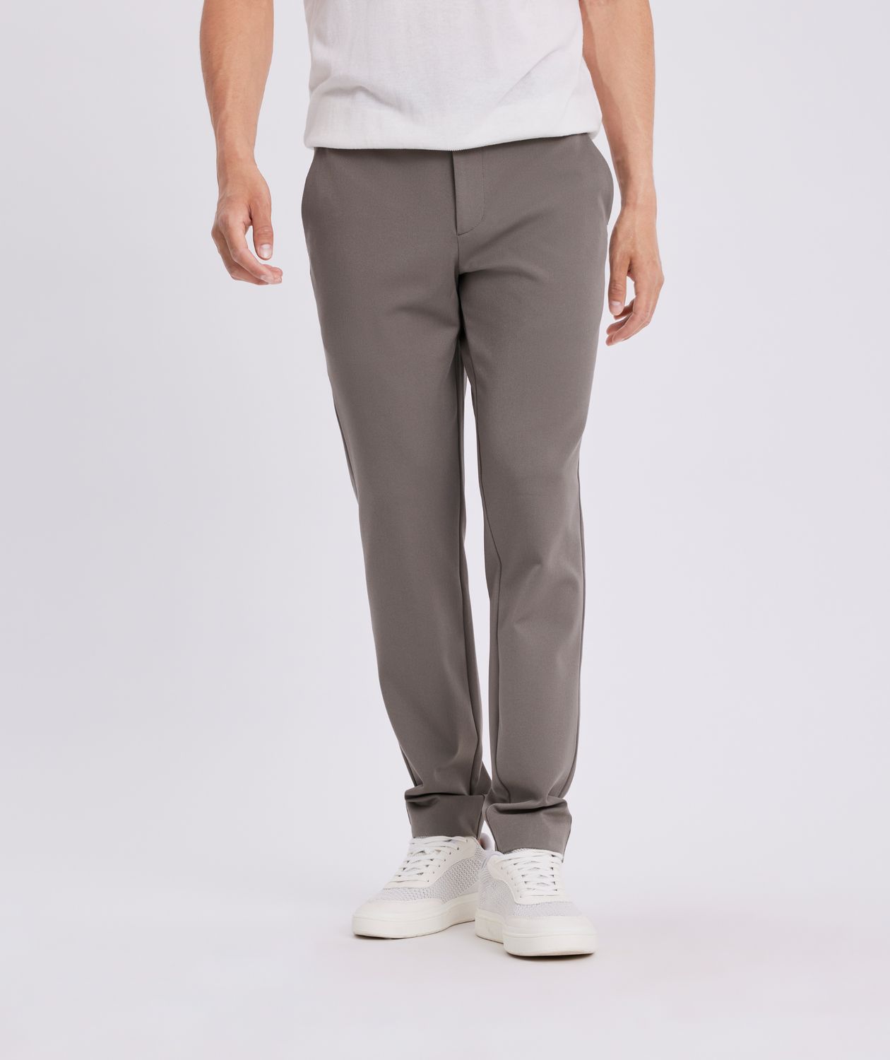 Plain chino - Smokey olive