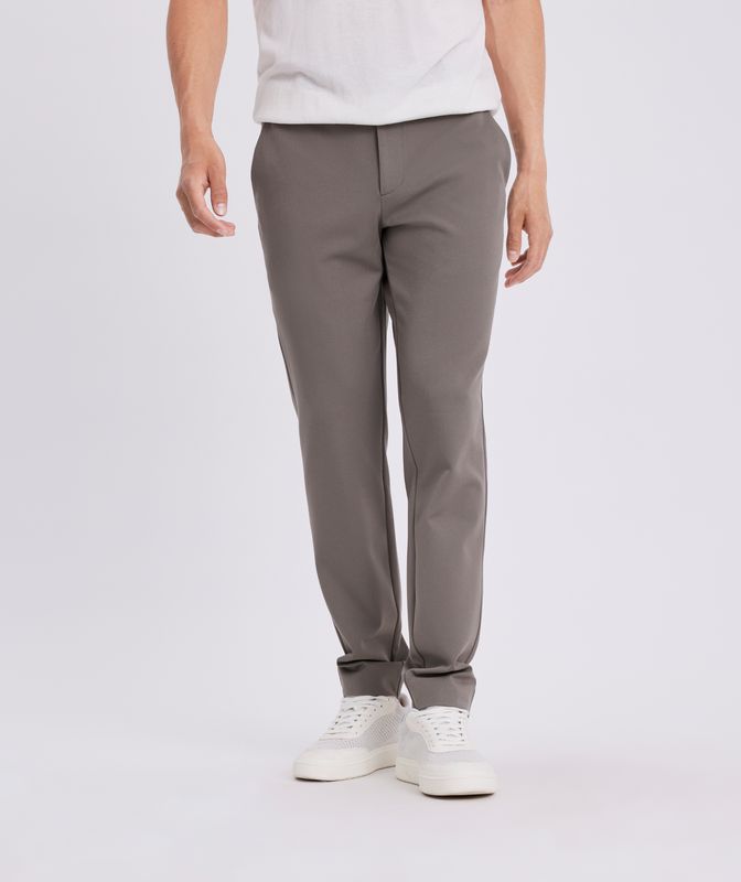 Plain chino - Smokey olive