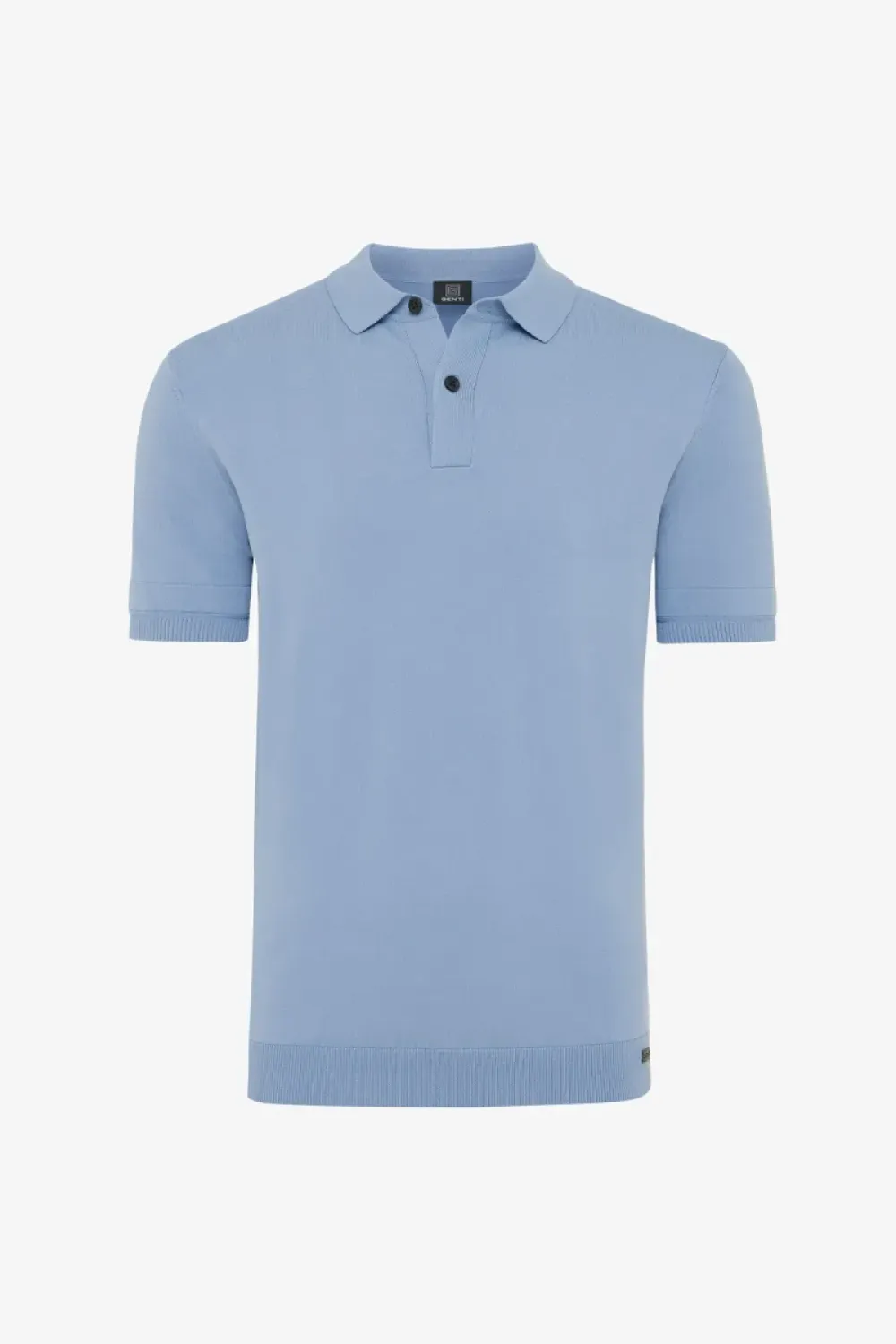Genti polo  - Lichtblauw