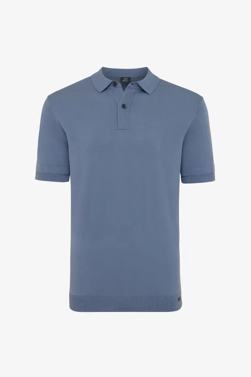 Genti polo  - Blauw