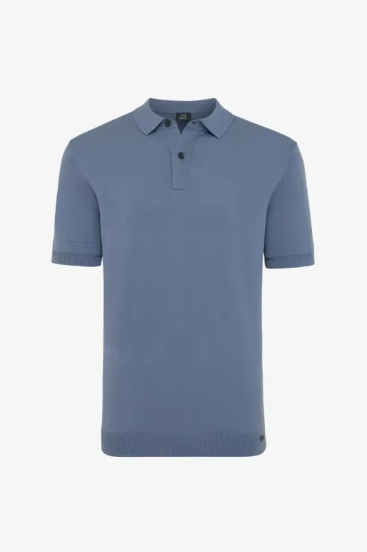 Genti polo  - Blauw