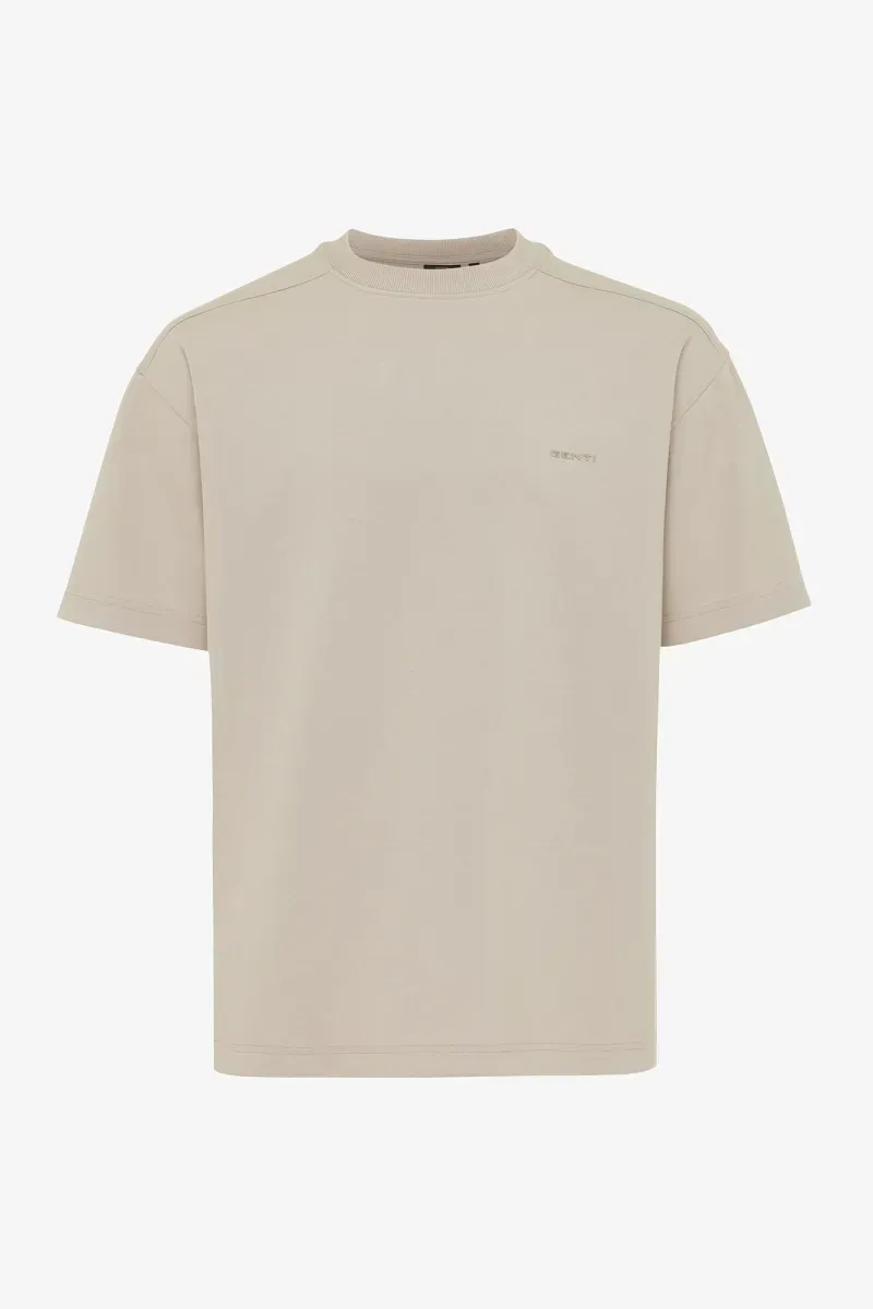 Genti relaxed fit t-shirt - Taupe