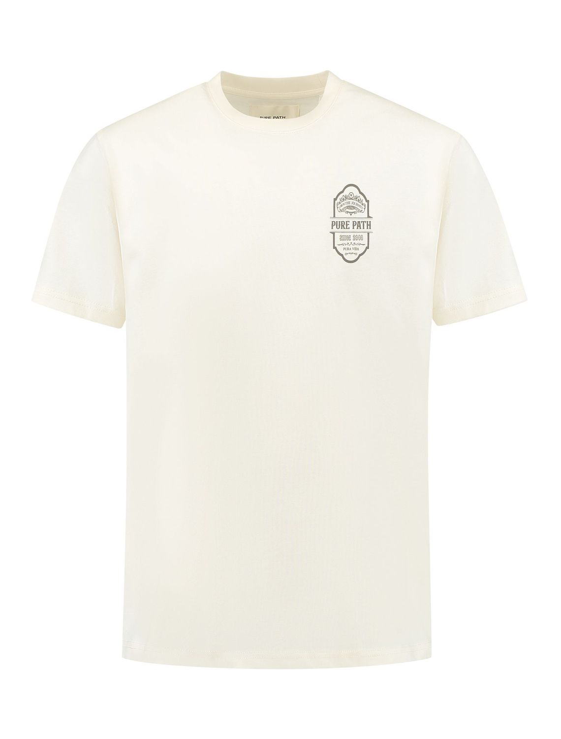 Pure Path T-shirt - Ecru