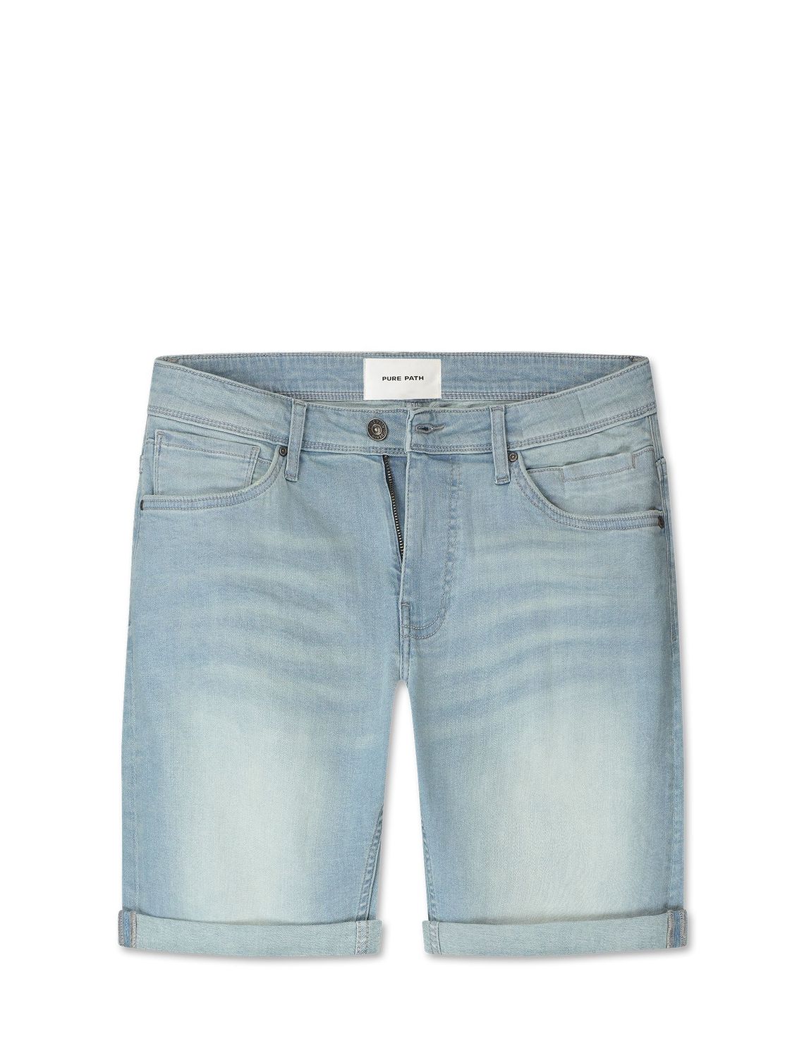 Pure Path denim shorts - Lichtblauw