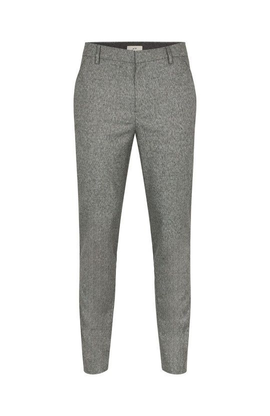Plain chino - Pepper melange
