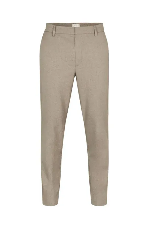 Plain chino - Sand melange