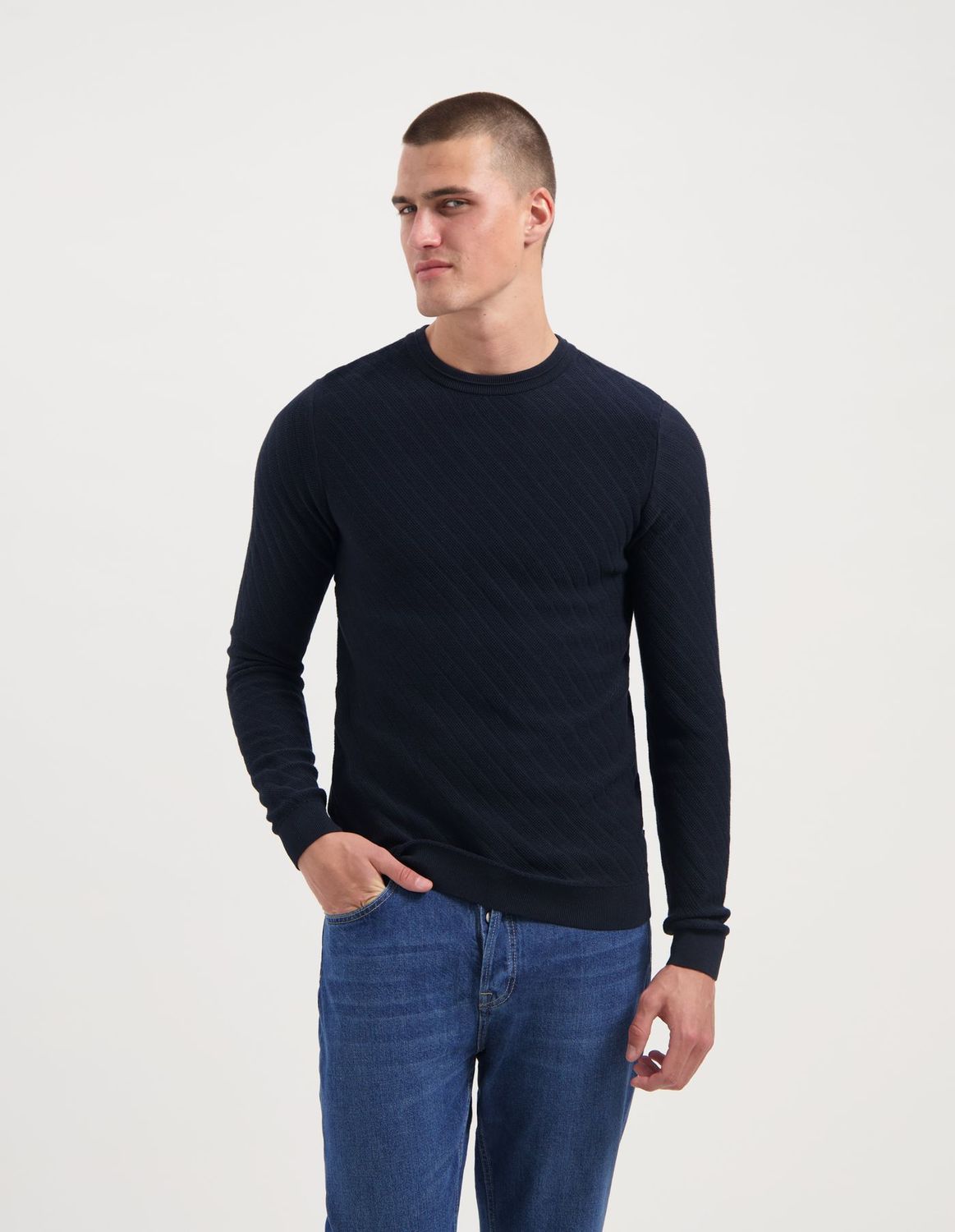 Saint Steve trui - Navy