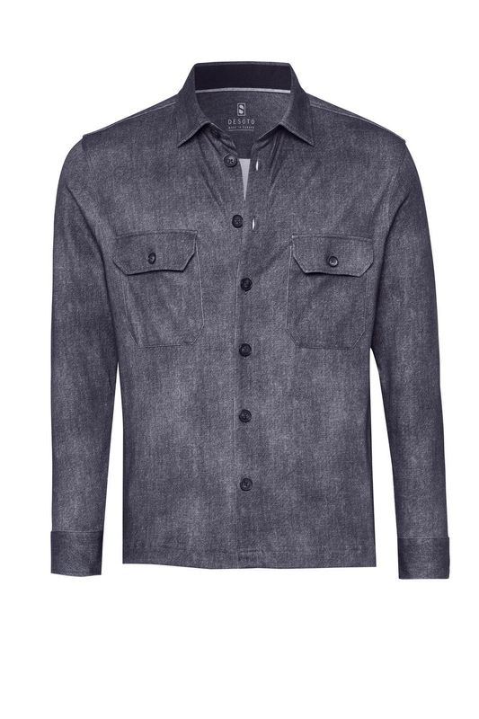 Desoto overshirt - Navy denim