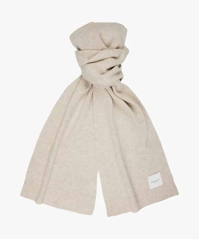 Profuomo gebreide sjaal - Beige Profuomo gebreide sjaal - Beige