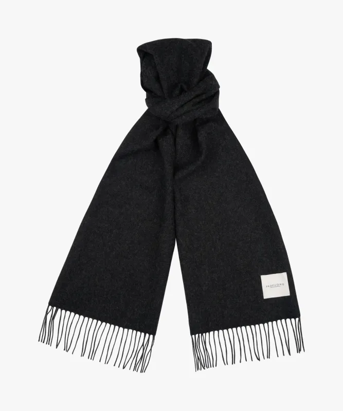 Profuomo gebreide sjaal - Zwart Profuomo gebreide sjaal - Zwart