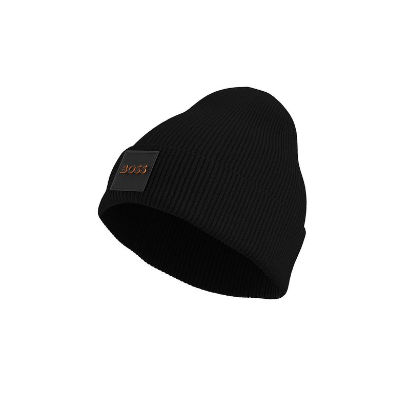 Hugo Boss muts - Zwart Hugo Boss muts - Zwart