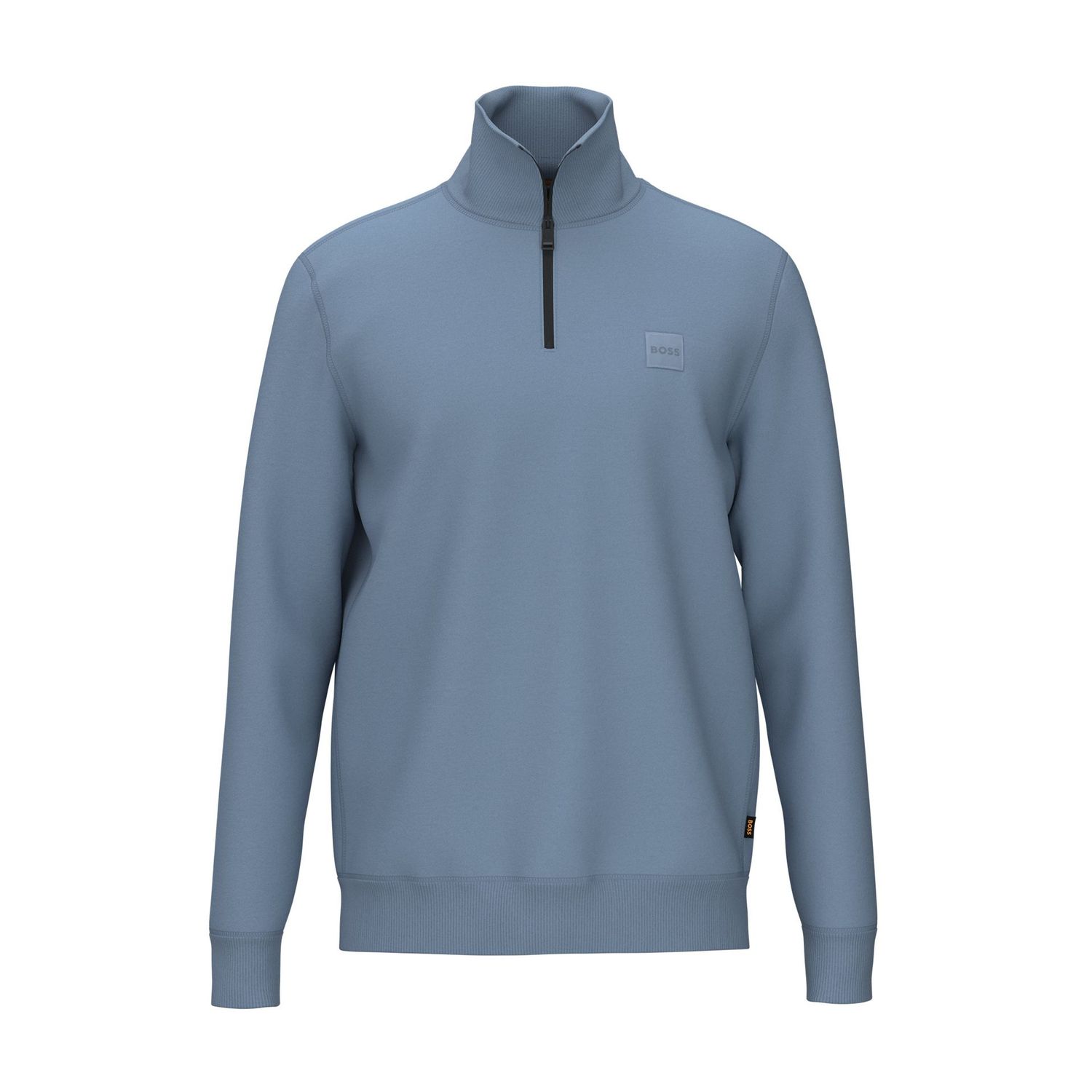Hugo Boss halfzip sweater - Blauw