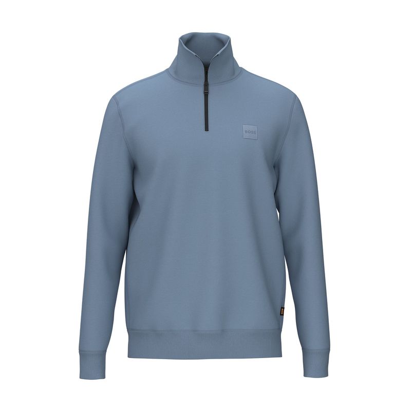 Hugo Boss halfzip sweater - Blauw