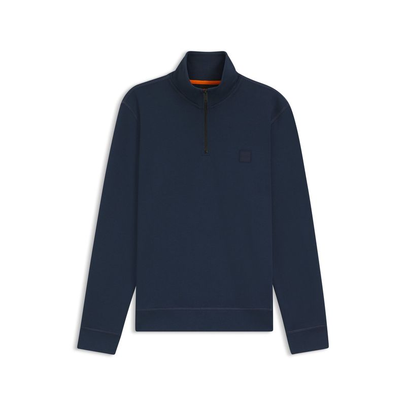 Hugo Boss halfzip sweater - Donkerblauw