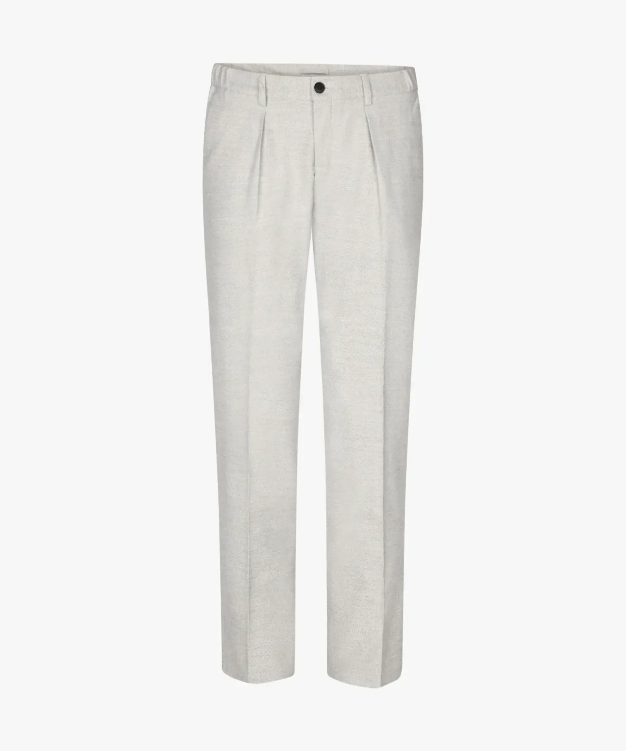 Profuomo katoen/flanel broek - Grijs Profuomo katoen/flanel broek - Grijs
