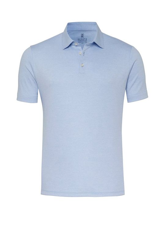 Desoto polo | korte mouw - Lichtblauw Desoto polo | korte mouw - Lichtblauw