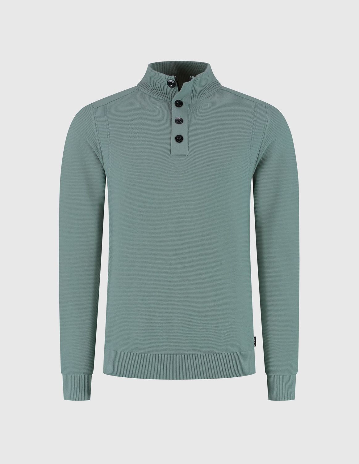 Saint Steve halfzip trui - Groen