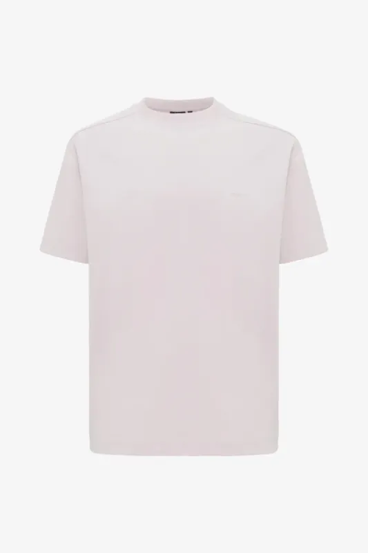 Genti relaxed fit t-shirt - Roze