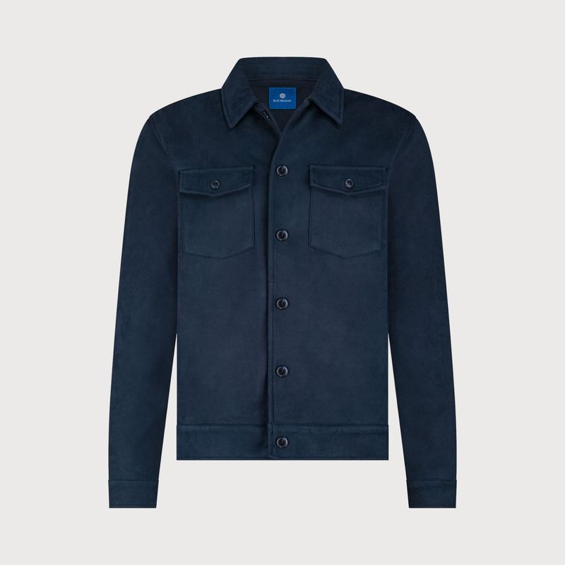 Blue Industry overshirt - Navy