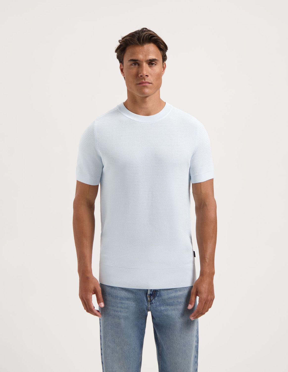 Saint Steve t-shirt - Lichtblauw