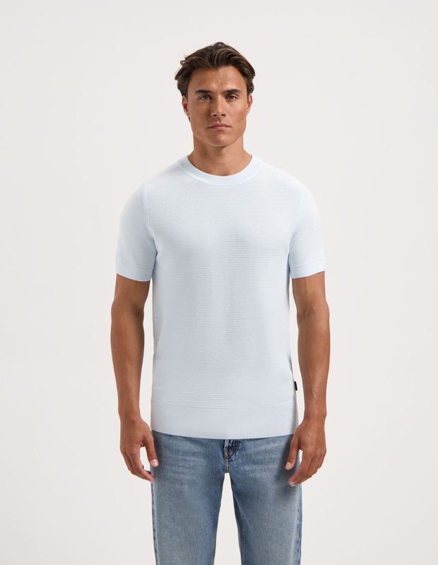 Saint Steve t-shirt - Lichtblauw Saint Steve t-shirt - Lichtblauw