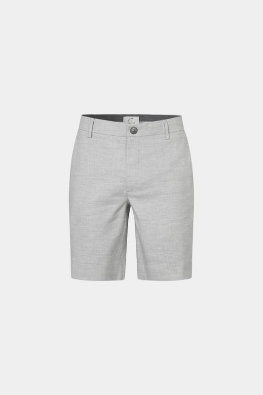 Plain linnen short - Cloud