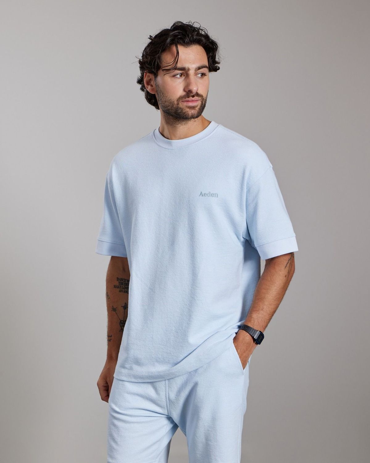 Aeden t-shirt - Ice water Aeden t-shirt - Ice water