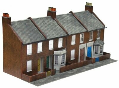 C06 Four Terrace Fronts (Red Brick)