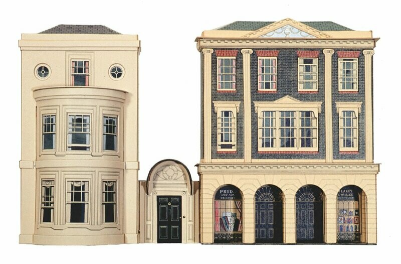 C04 Regency Period Shops & House