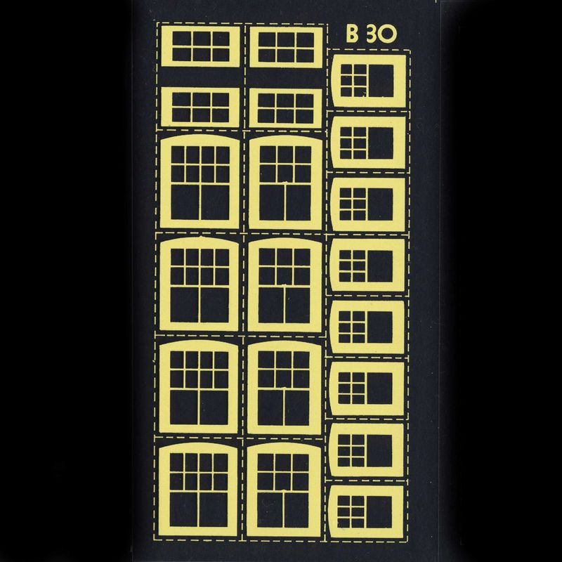 Window sheet component - B30