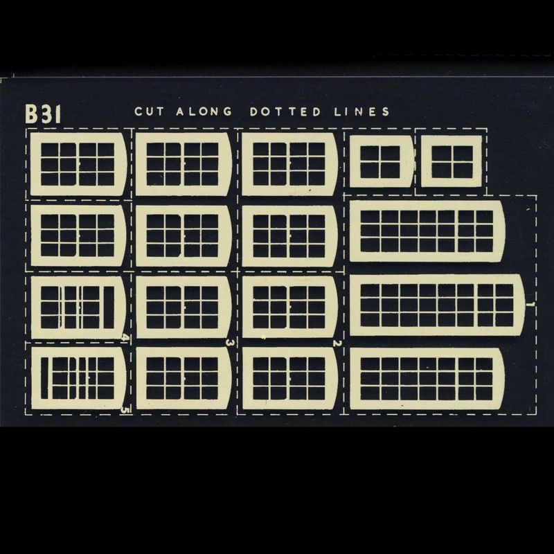 Window sheet component - B31