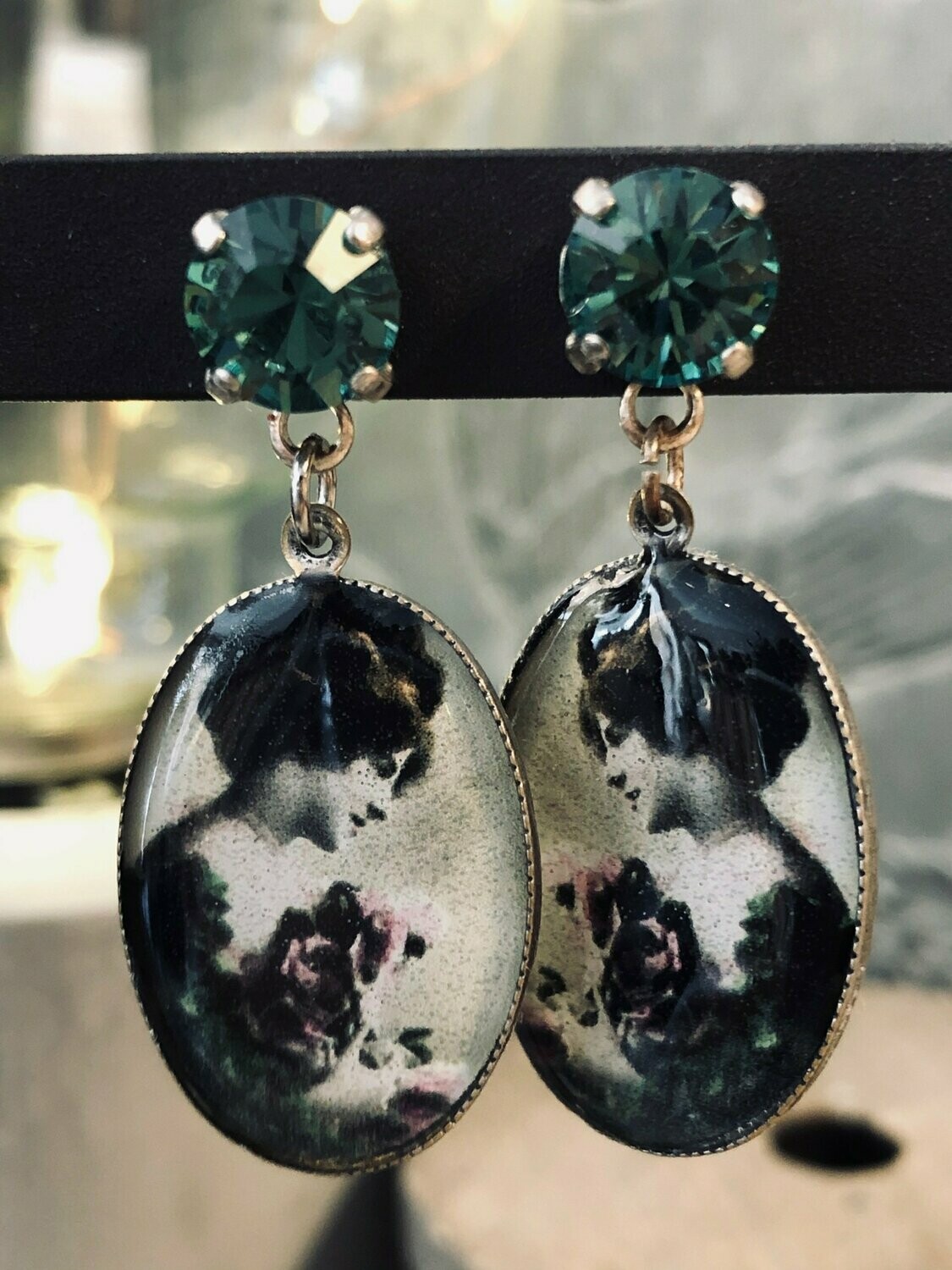Boucles d'oreilles en cristal de Swarovski