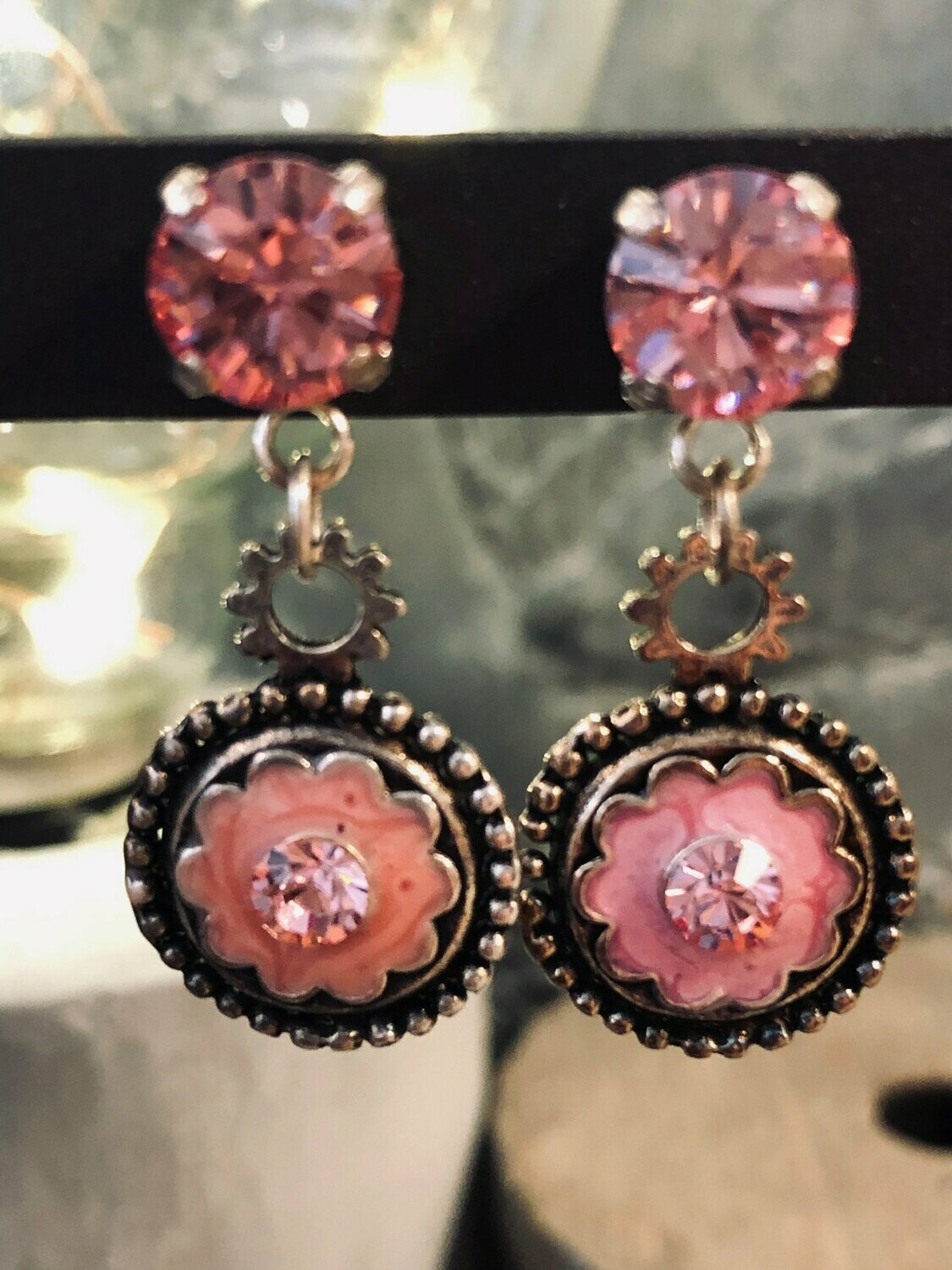 Boucles d'oreilles en cristal de Swarovski
