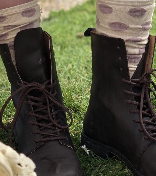 °SOLDES° *DERNIERE PIECE Bottines marron vintage 99168 t39 -50%