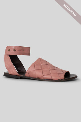 °Sandales  Nidde 99178 Cuir rose -50%