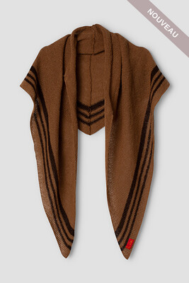 °COUP DE COEUR° Châle Ronna 77571 laine camel -50% °COUP DE COEUR° Châle Ronna 77571 laine camel -50%