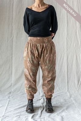 °PROMO -30%° Pantalon Fanfan fleurs amande °PROMO -30%° Pantalon Fanfan fleurs amande