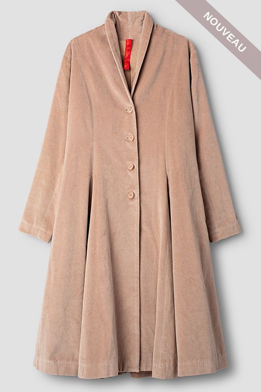 °VIP DAYS° *DERNIERE PIECE  Manteau Majros 66756 taupe(rose poudré) tS-50%