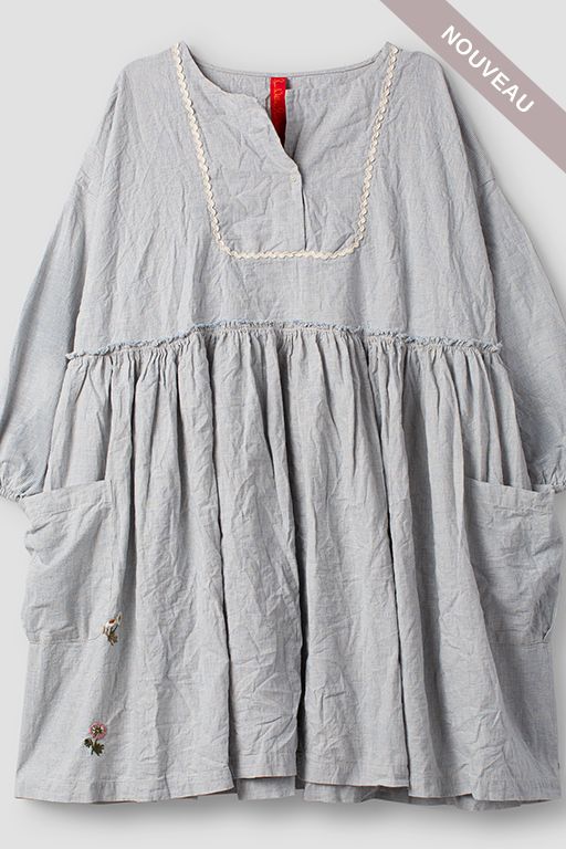 °VIP DAYS° *DERNIERE PIECE Tunique mikaela 44140 petits carreaux bleu tXL -30%