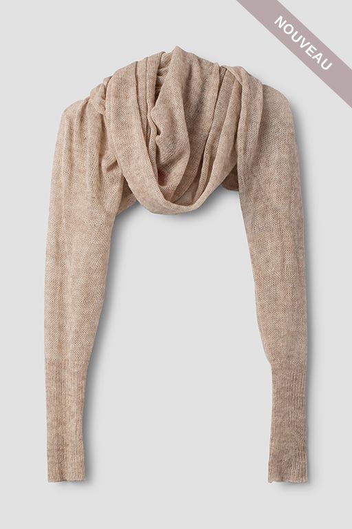 Écharpe pull Bessie 77611 Sand TU